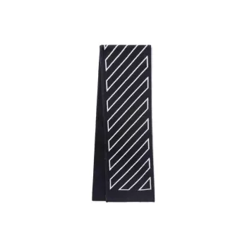 OFF WHITE Arrow Diag Finished Edge Scarf