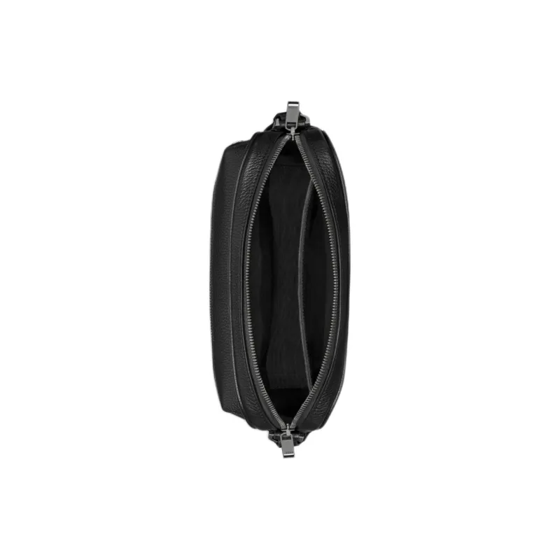 DIOR Oblique Jacquard Canvas With Grainy Calfskin Messenger Bag, Shoulder Bag, Crossbody Bag Men's Black-4