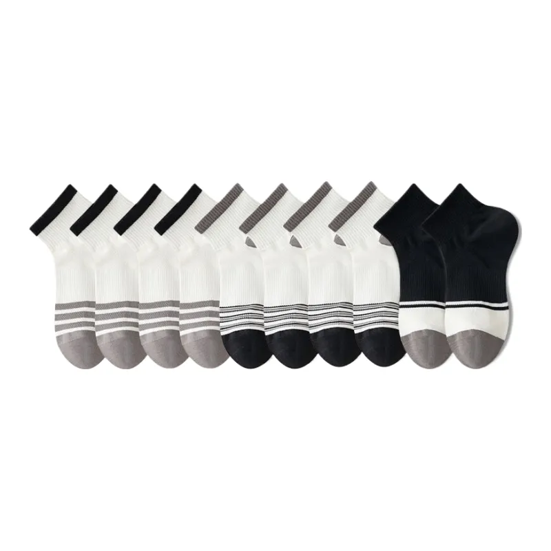 Lan Miao Ankle Socks Men's 10 Pack-4
