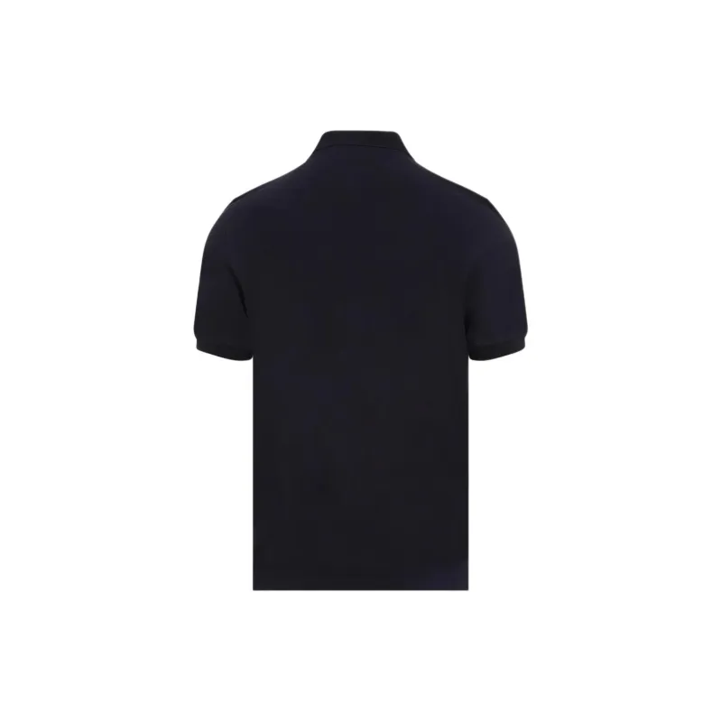 Brunello Cucinelli Logo Embroidered Polo Shirt-1