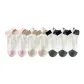2 White Light Pink+2 White Khaki+3 White Dark Gray