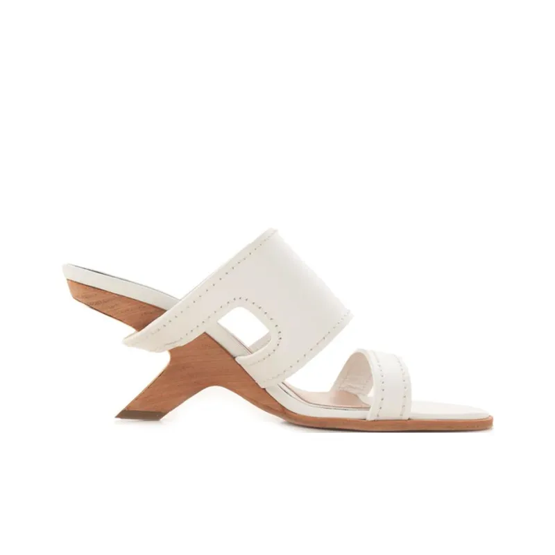 Alexander McQueen Slide Slippers Women's White-1