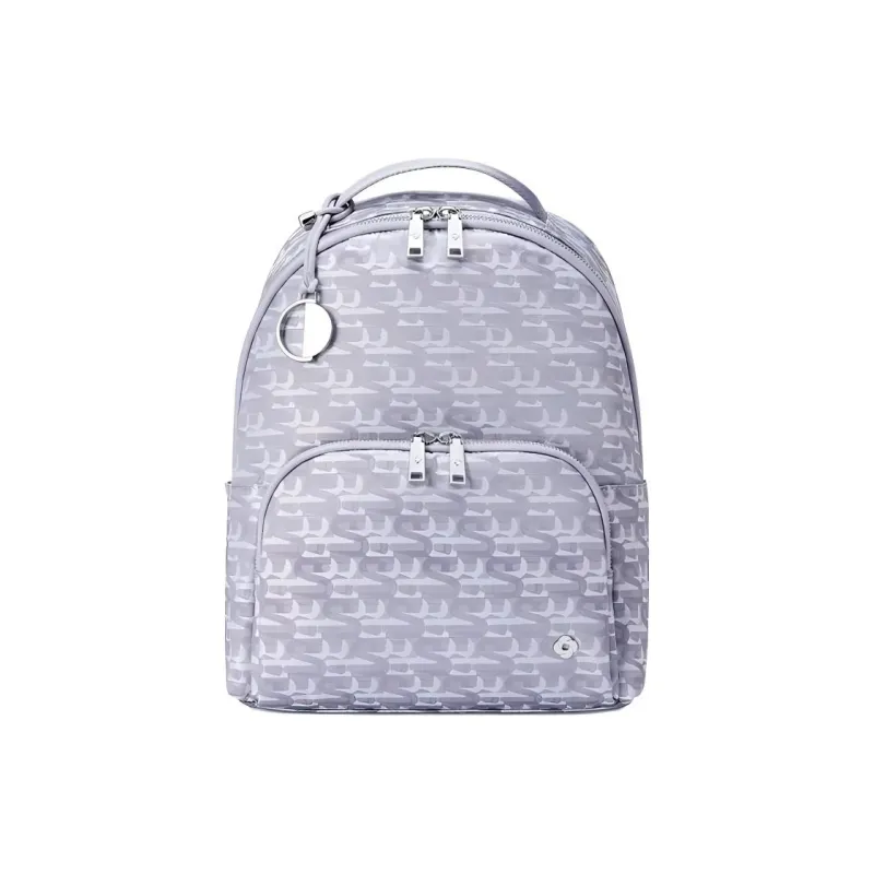 SAMSONITE LIBRA 2.0 Jacquard Fabric Backpack Women's Purple Print-0