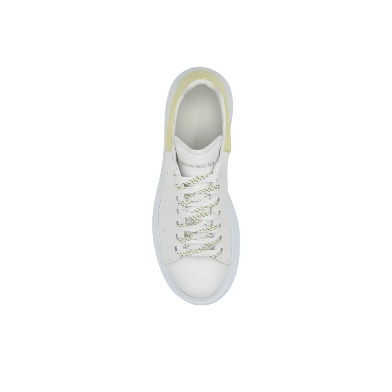 Alexander McQueen Oversized White Lemon Yellow Women's-4