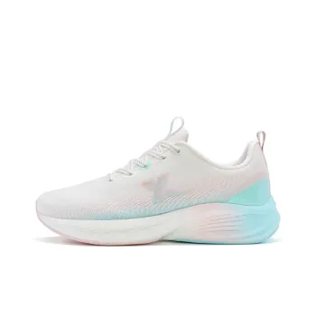 XTEP Anti Slip Wear Resistant Low Top Running Shoes Women's Blue White