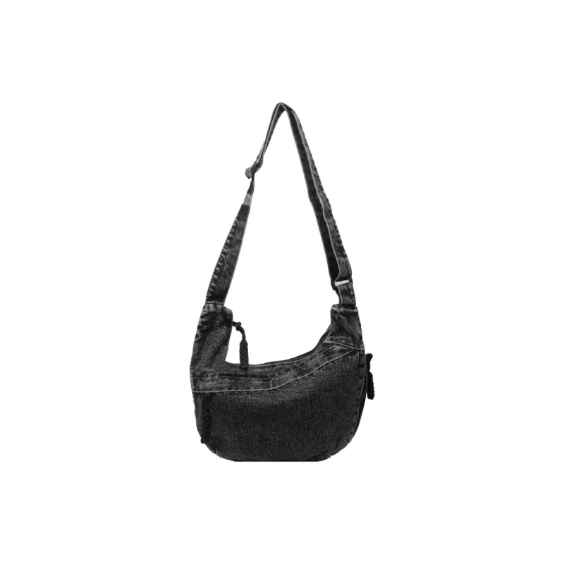 OUZIHUANG Denim Shoulder Bag, Crossbody Bag Women's Multicolor-21