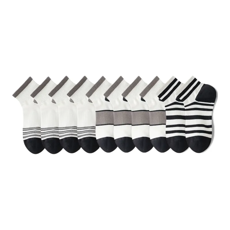 Lan Miao Ankle Socks Men's 10 Pack-6