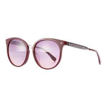 LACOSTE Plate Frame Round Sunglasses Unisex