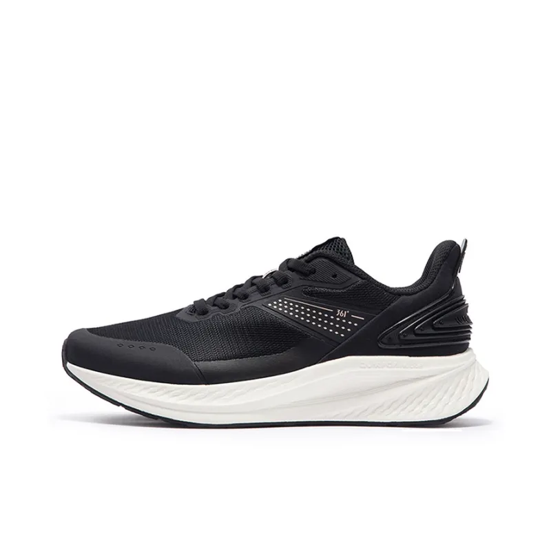 361° Anti-Slip Wear-Resistant Low-Top Casual Running Shoes Women's Black-0