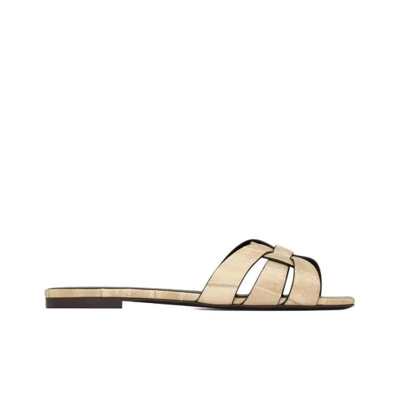 SAINT LAURENT Tribute Open Toe Mules Women's-1
