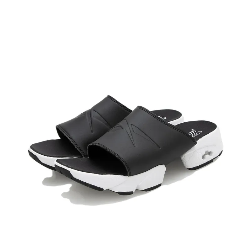 Reebok Fury Slide Slip Resistant Abrasion Resistant Slide Slippers Unisex Black-2