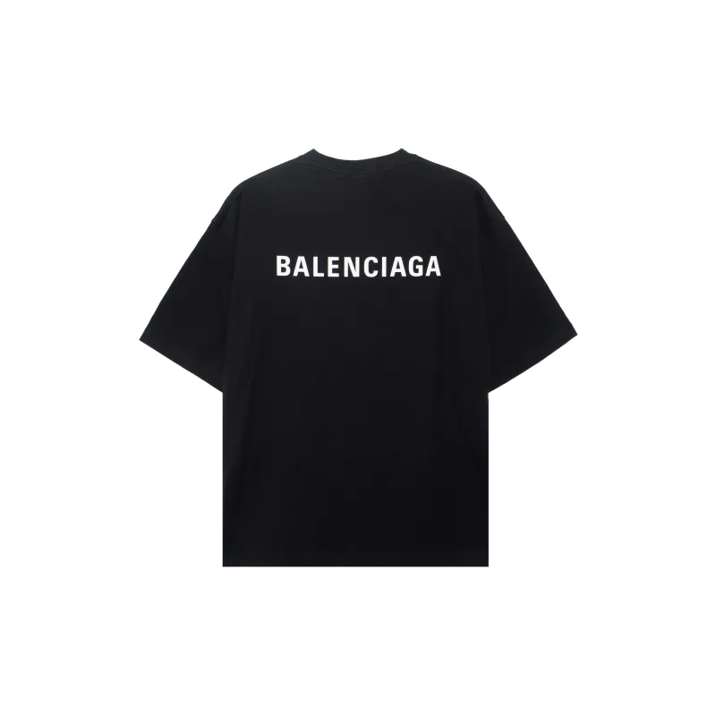 Balenciaga Logo Medium Fit T shirt-1