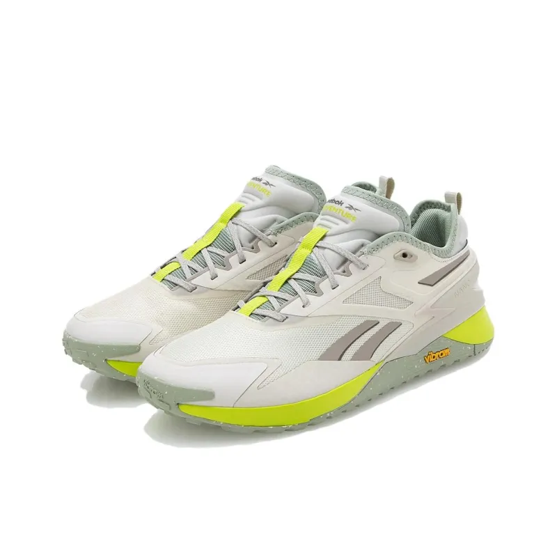Reebok Nano X3 Anti Slip Wear Resistant Low Top Training Shoes Unisex Ecru-2