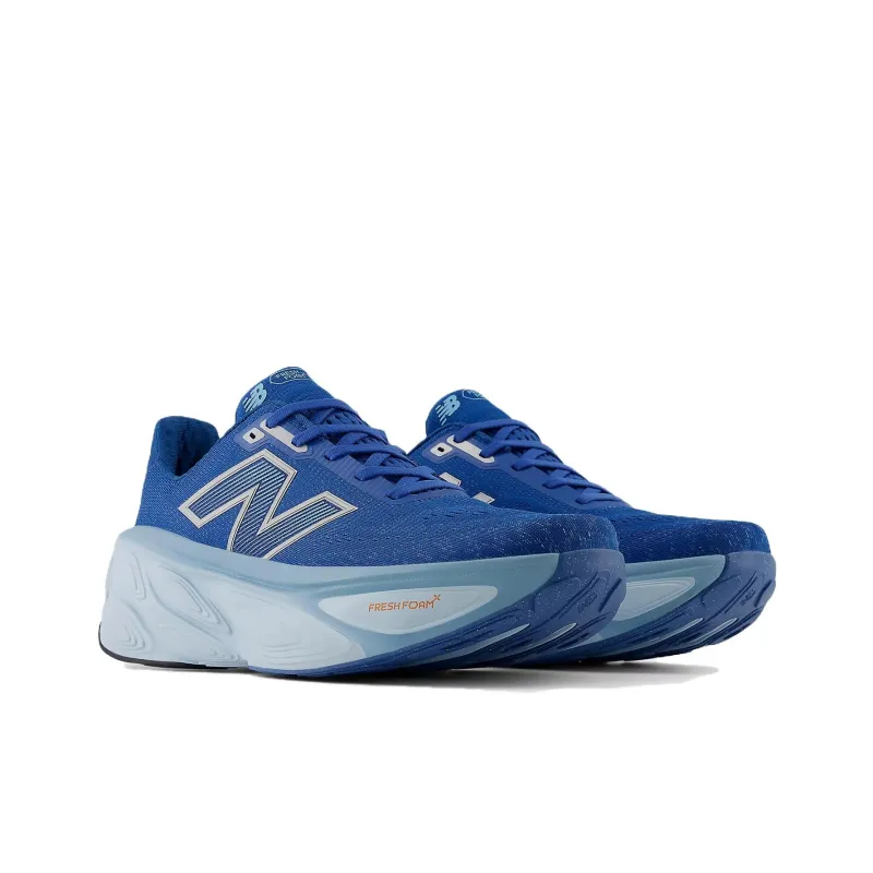New Balance Fresh Foam X More V5 Blue Agate Quarry Blue Silver Metallic-2