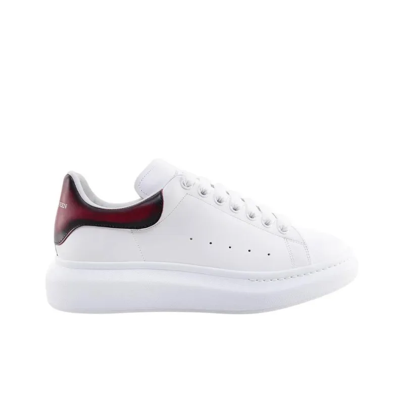 Alexander McQueen Stylish Skateboarding Shoes Men's White Purple-1