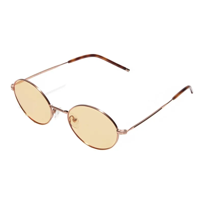 CARIN Pure Titanium Β Titanium Oval Sunglasses Unisex-7