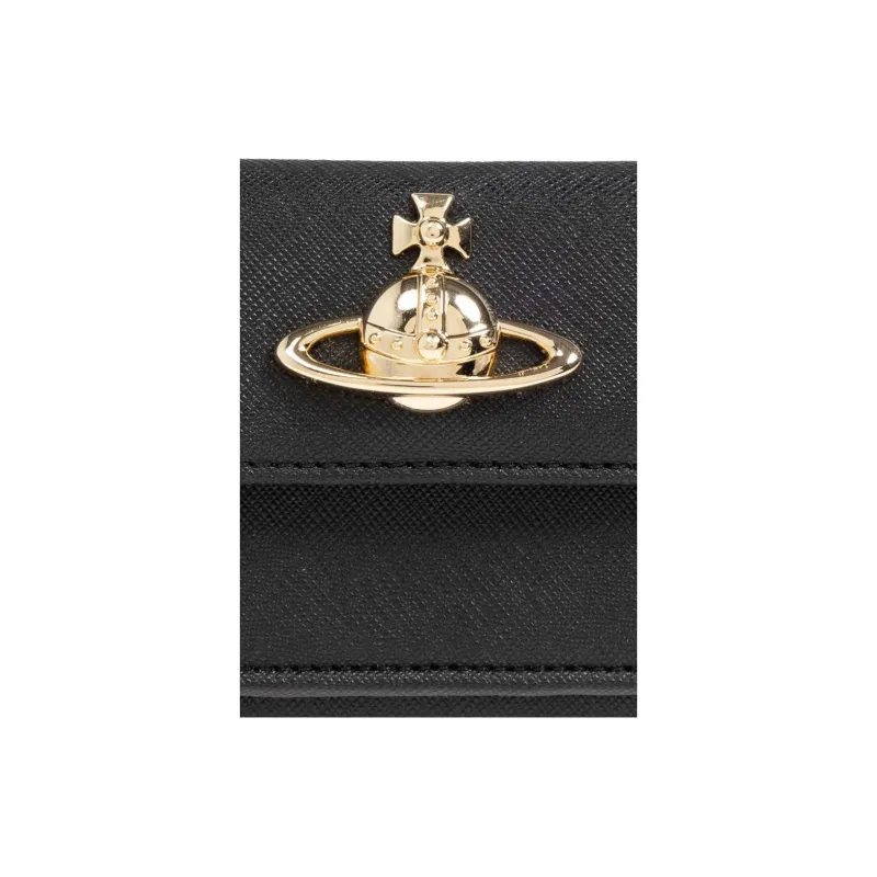 Vivienne Westwood Polyurethane Wallet Men's Black-4