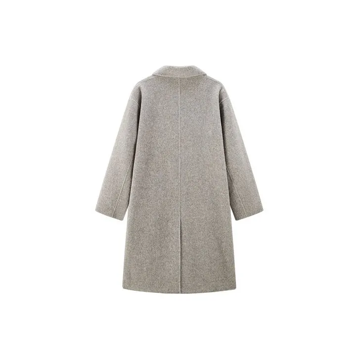 PEACEBIRD MEN Large Pocket Coat Unisex-3