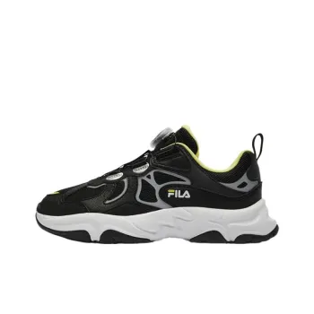 FILA KIDS BOA Low Top Kids' Running Shoes Black Teenagers