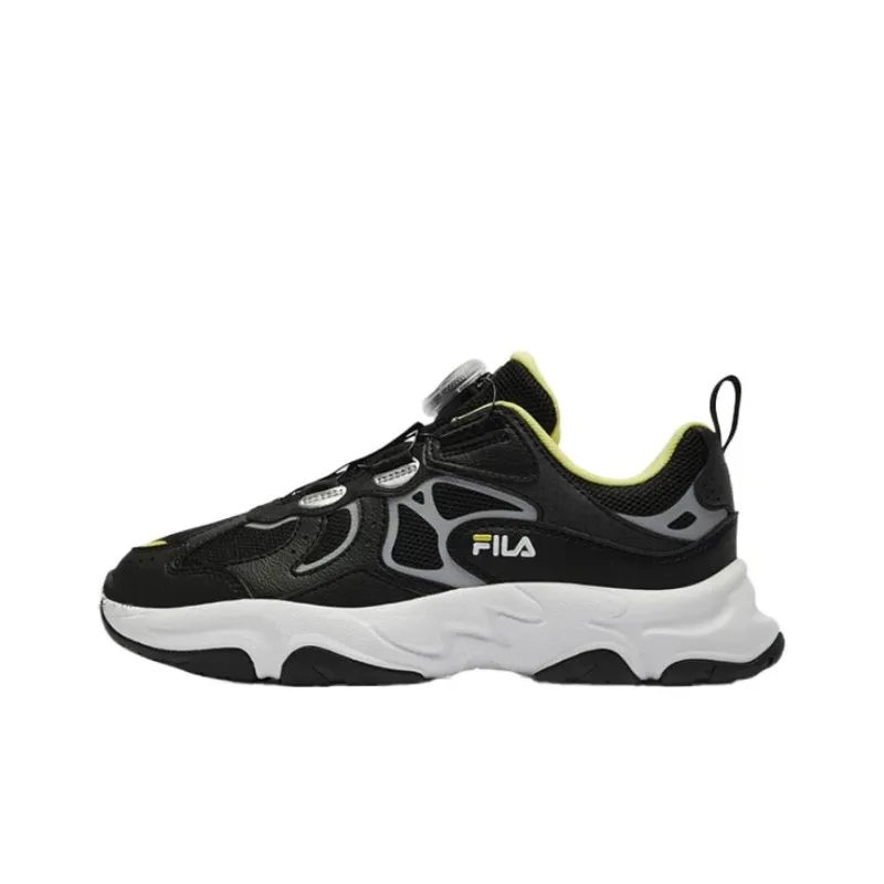 FILA KIDS BOA Low Top Kids' Running Shoes Black Teenagers-0