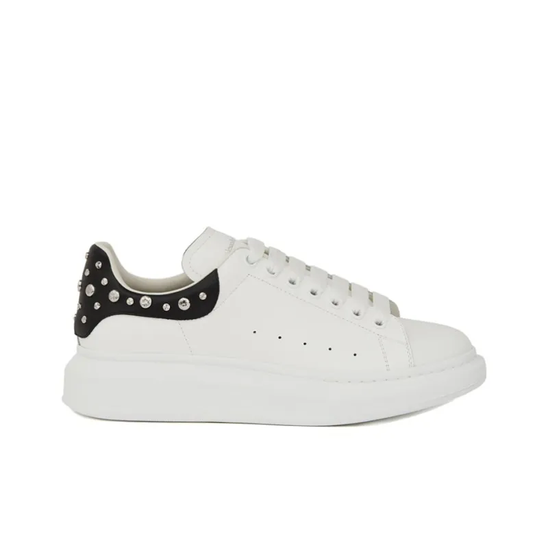 Alexander McQueen Oversized Sneaker 'White Studd'-1