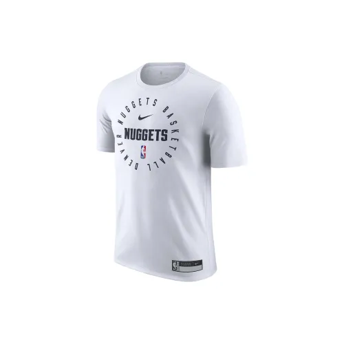 Nike Denver Nuggets T-Shirts Men White