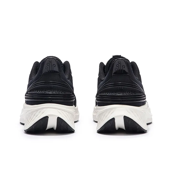 361° Anti-Slip Wear-Resistant Low-Top Casual Running Shoes Women's Black-3