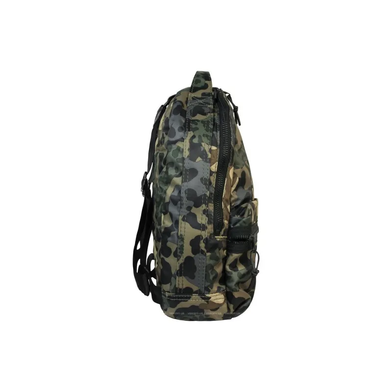 Converse Polyester Backpack Regular Unisex Camouflage Army Green-2