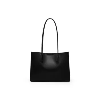 ROSEROOEN Cow Leather Tote Bag Shoulder Bag Regular Women's Black/Salted Caramel/Coffee/Gold Brown/Smoke Gray