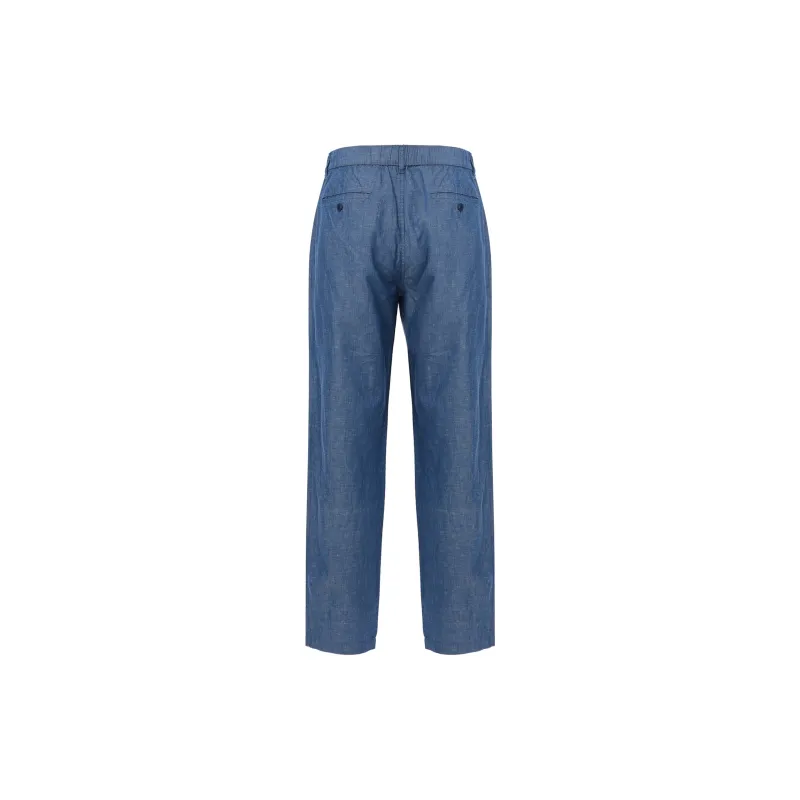 UNIQLO Casual Pants Unisex Lake Blue-1