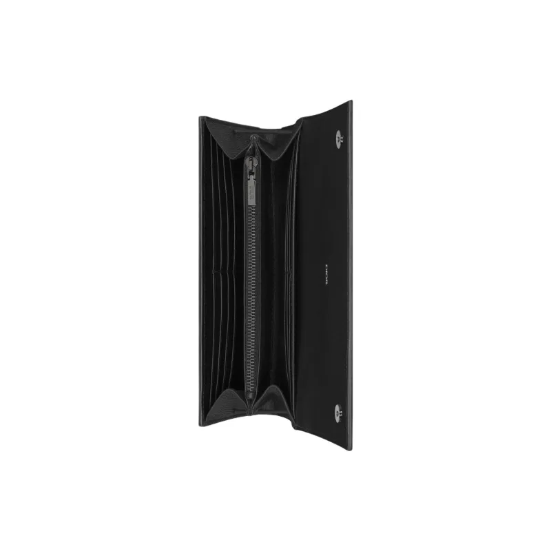 DIOR Leather Wallet Regular Men's Black-3