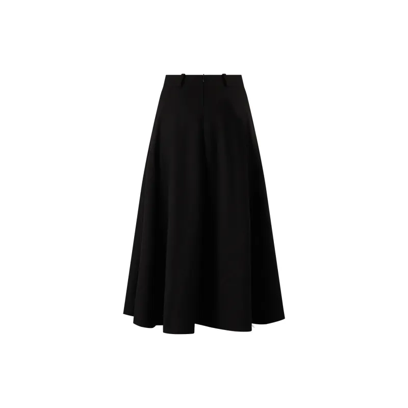 THE SEA LIFE Casual Long Skirt Women's Black Mage-1