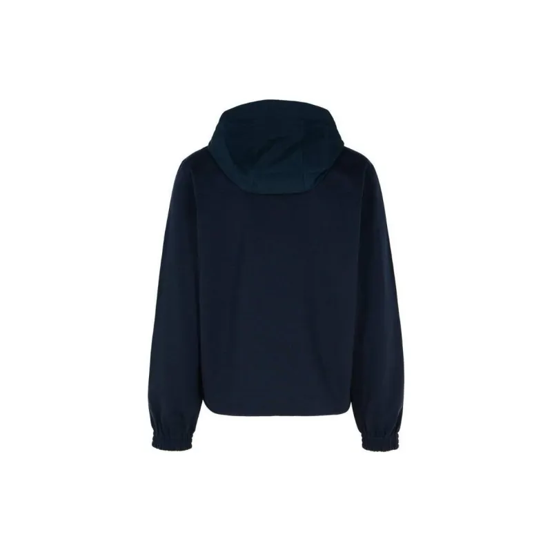 THOM BROWNE Logo Patch Drawstring Hoodie-1