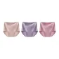 G Set-High-Rise Plus Size-Milk Coffee+Purple+Cameo Brown (3 Pack)