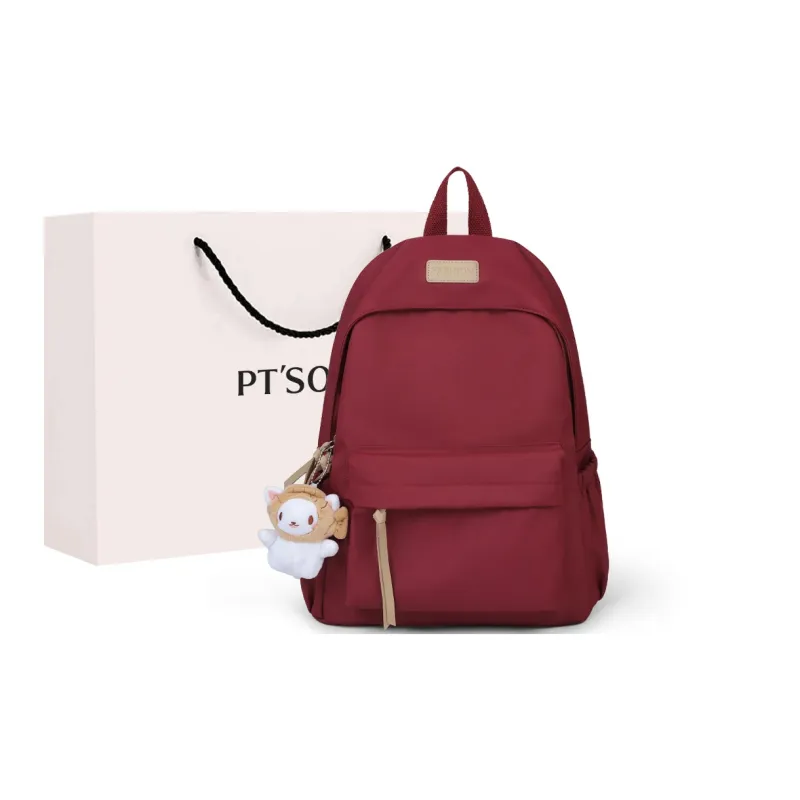 PT'SON Fabric Backpack Regular Unisex Multicolor-0
