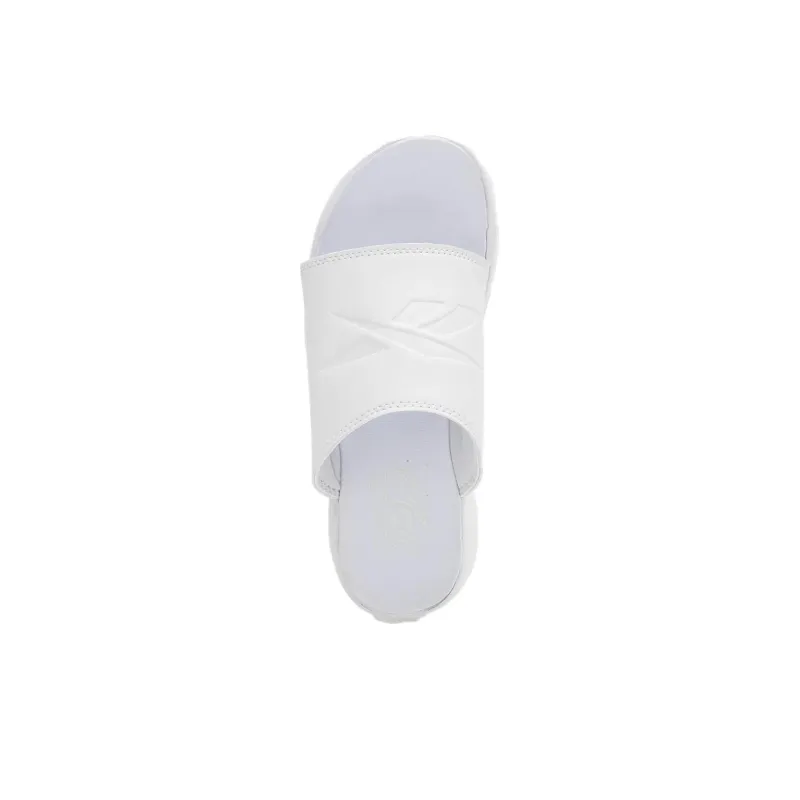 Reebok Fury Slide Slip Resistant Abrasion Resistant Slide Slippers Women's White-3