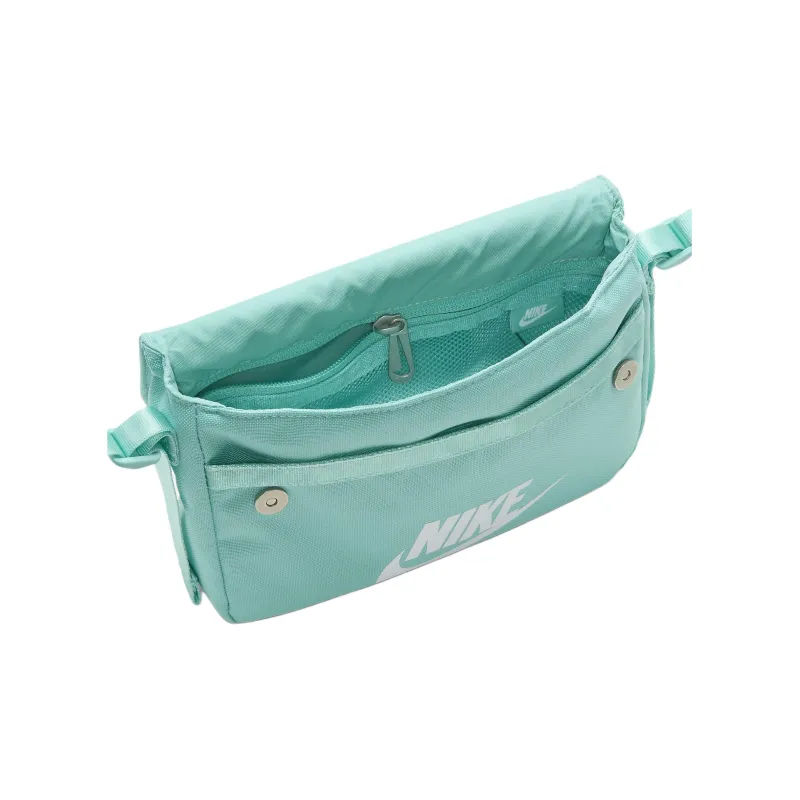Nike Sportswear Polyester Messenger Bag, Shoulder Bag, Crossbody Bag Women's Frost Green & White-3
