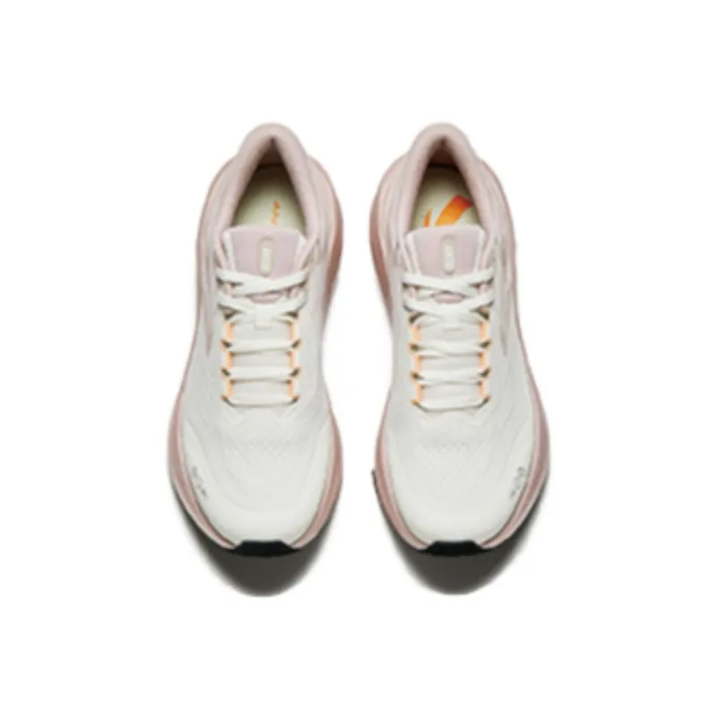 Anta Cloud Journey Anti-Slip Wear-Resistant Low-Top Casual Running Shoes Women's Ivory White Lotus Grey-2
