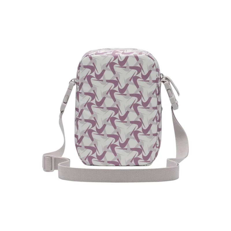 Nike Heritage Polyester Shoulder Bag Crossbody Bag Women's Sailcloth & White Gold Purple & Gray Brown-2