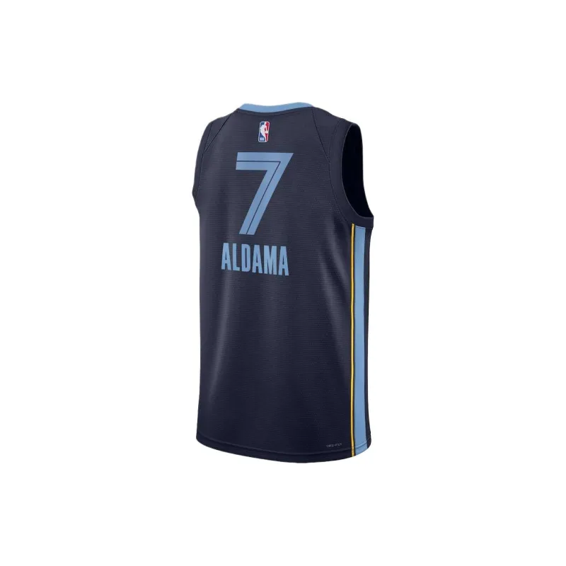 NBA x Nike Memphis Grizzlies Swingman Basketball Jerseys Unisex Marine Blue-1