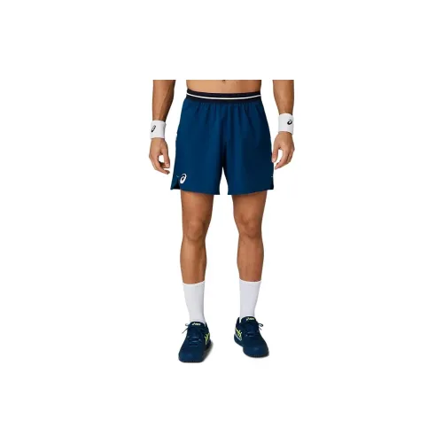 Asics Match 7'' Short Casual Shorts Men Blue