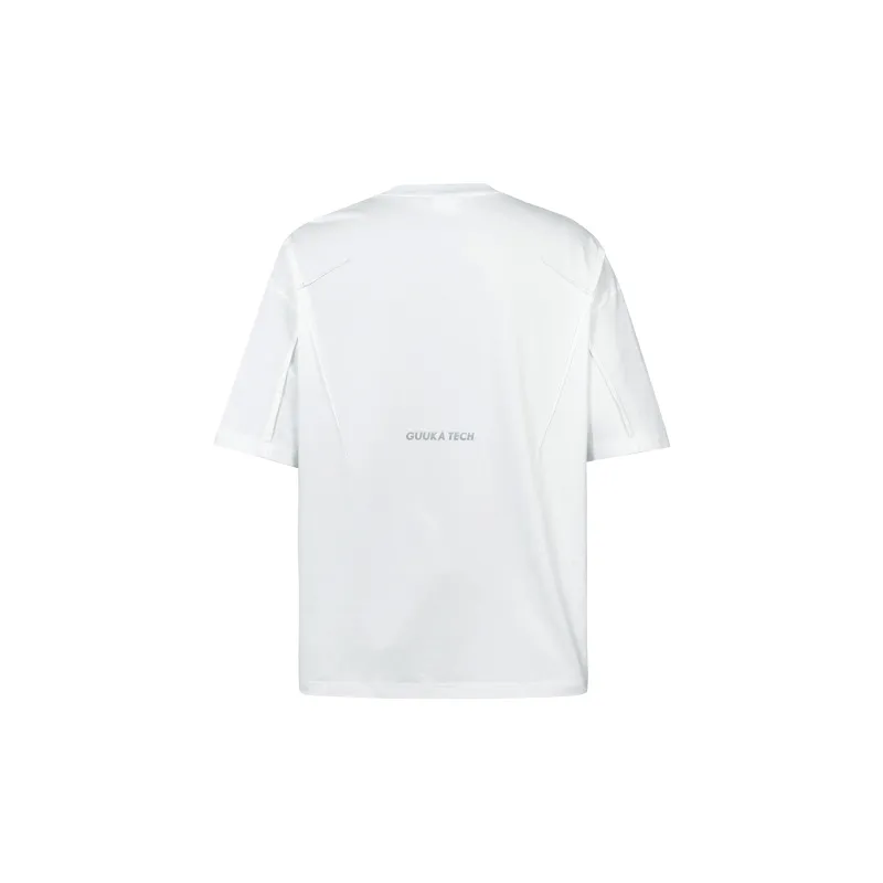 GUUKA TECH T Shirt Unisex White-1