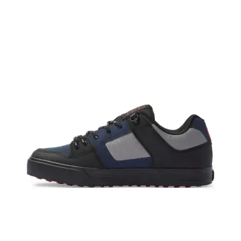 DC Shoes Wear resistant And Lightweight Low Top Skateboard Shoes Men's Blue Black