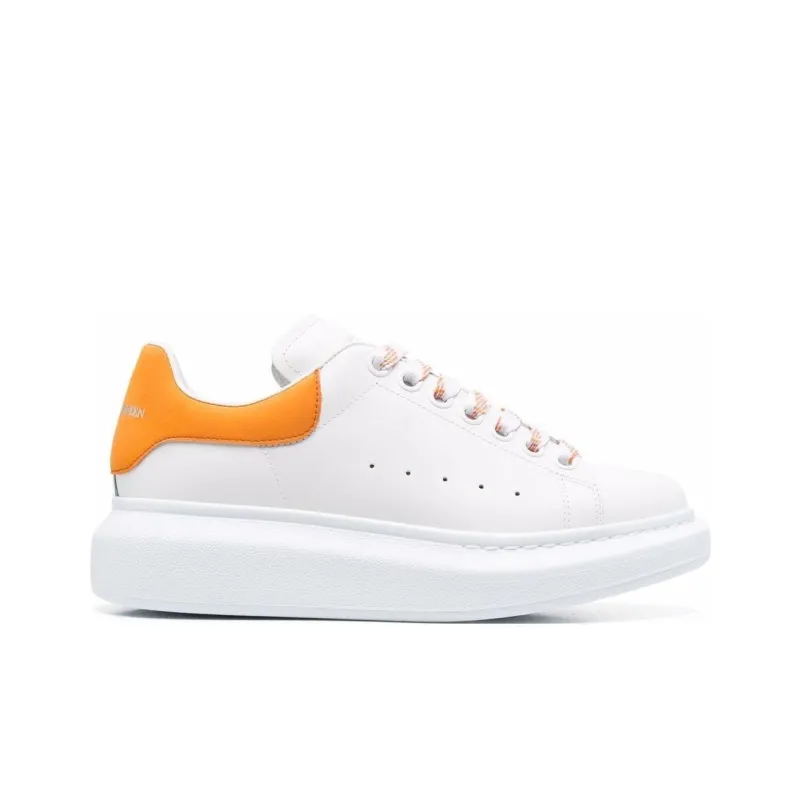 Alexander McQueen Oversized Sneaker 'Orange Suede' Women's-1