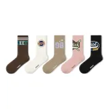 American Vintage Trendy Socks O Set-5 Pack[7A Antibacterial, Original New Arrival]