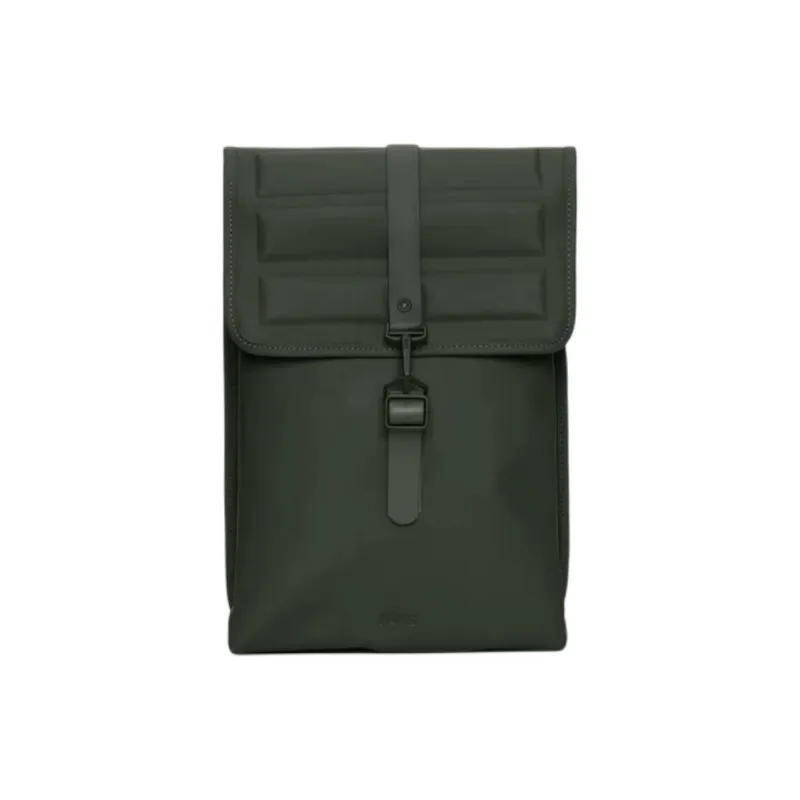 Rains Polyurethane Backpack Unisex Green-0