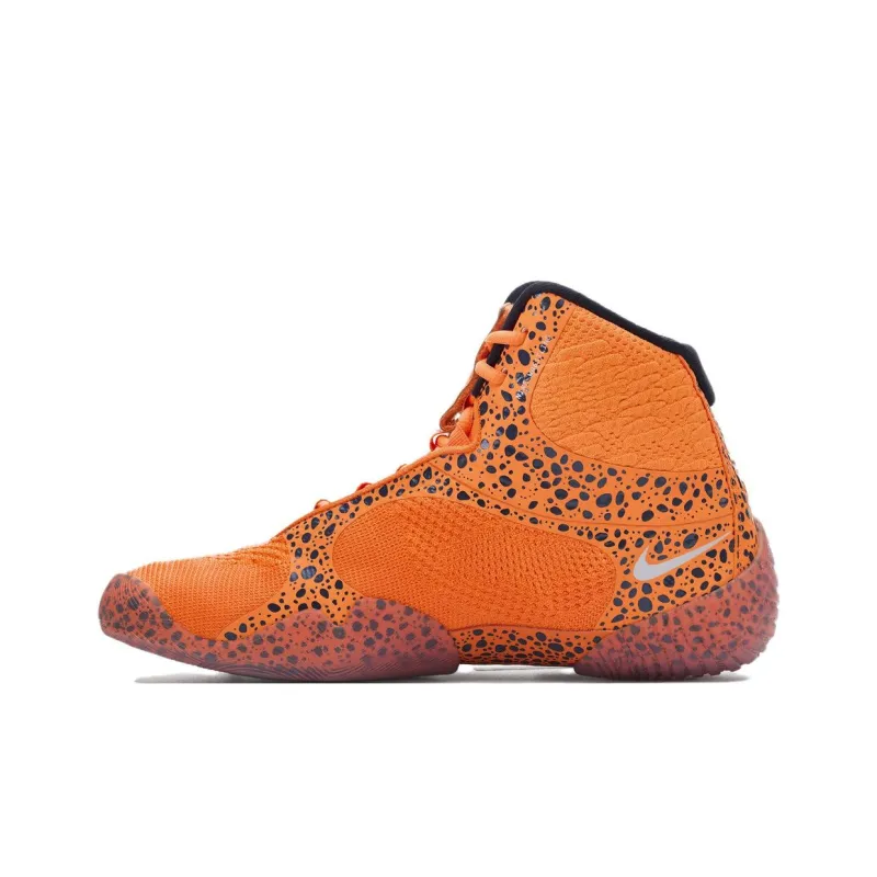 Nike Tawa SE Anti-Slip Wear-Resistant High-Top Training Shoes Unisex Orange-2