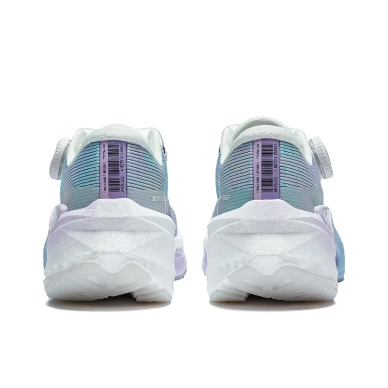 LiNing Furious Rider 7.0 PRO V2 Anti Slip Wear Resistant Low Top Casual Running Shoes Women's Blue Purple-5