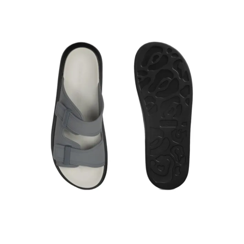 Alexander McQueen Hybrid Slip Resistant Slide Slippers Men's Gray-4