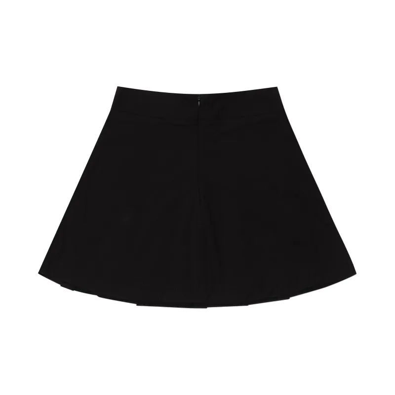 SMFK Casual Short Skirts Women's Wilderness Black-1